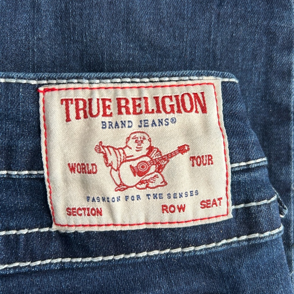 True Religion Jennie Curvy Mid Rid Rise Super Skinny Stretchy Jeans size 30 - Picture 7 of 9
